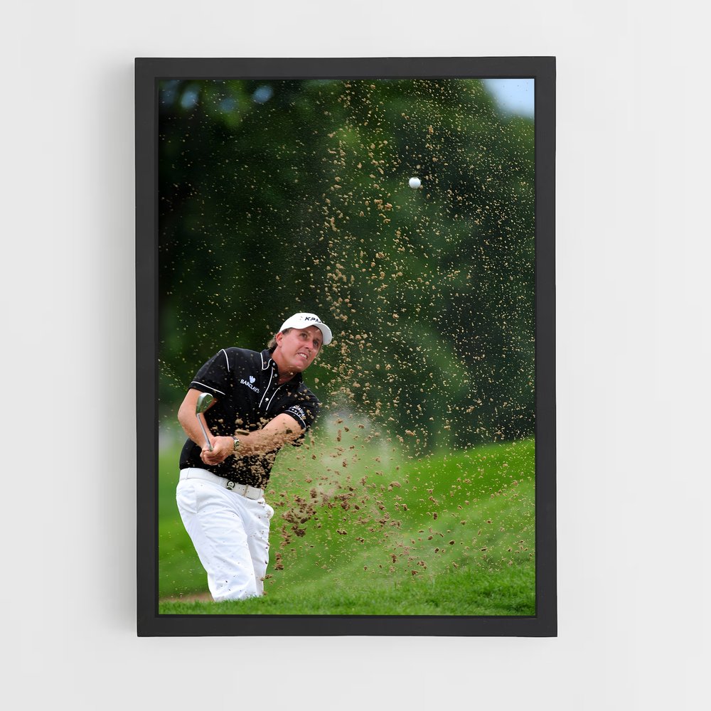 Poster Phil de mickelson – affiche Golf (vue 2)